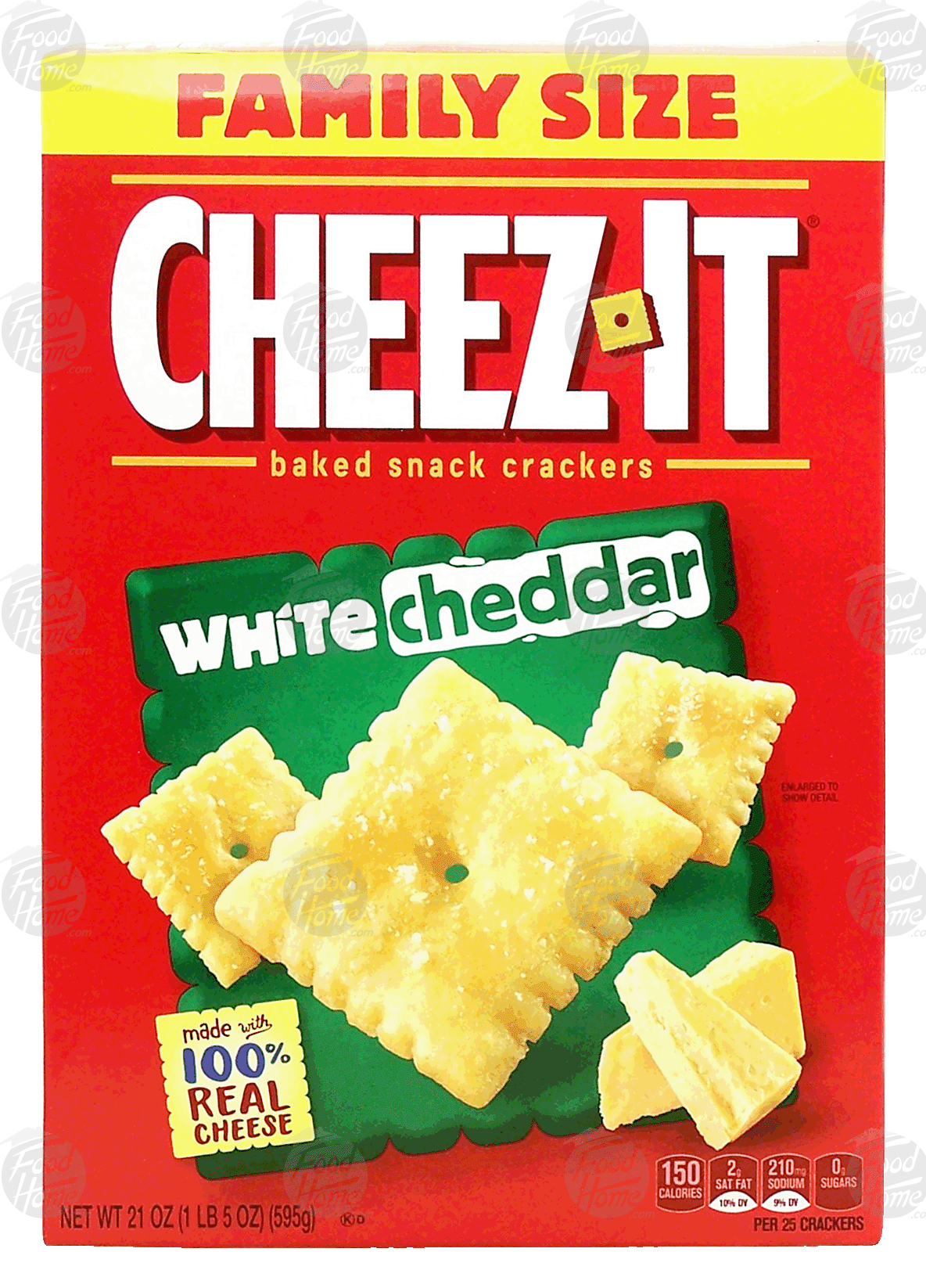 Sunshine Cheez-It white cheddar baked snack cheddar, family size Full-Size Picture